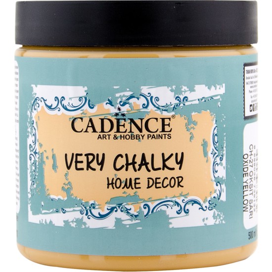 Cadence Very Chalky Mobilya Boyası 500 ml CH27 Oksit Sarı Fiyatı