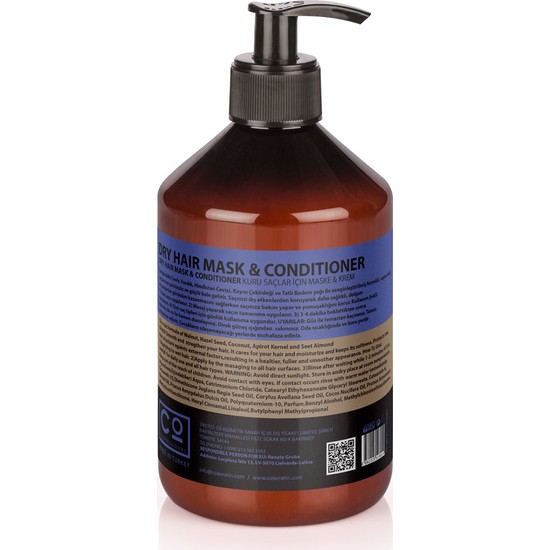 CO Professional Dry Hair Mask & Conditioner 500ml * Kuru Fiyatı