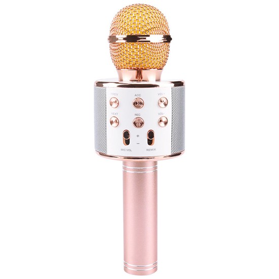Gomax WS858 Bluetooth Karaoke Mikrofon Hoparlör Rose Gold Fiyatı