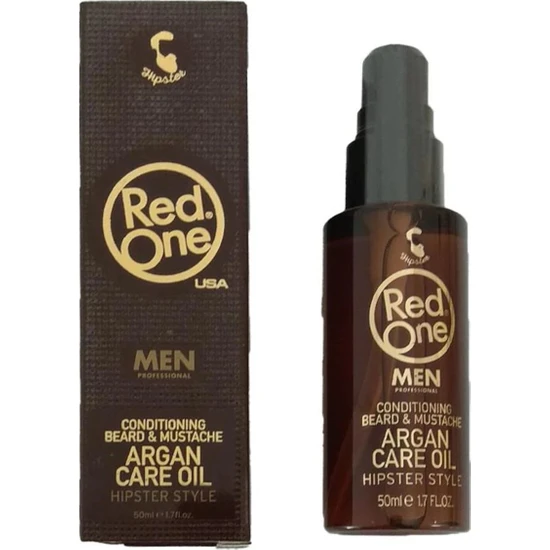 Red One Argan Sakal - Bıyık Bakım Yağ 50 ml