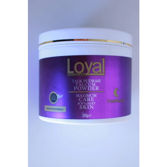 hepsiburada Loyal Talk Pudrası Mor Kokusuz - Naturel 300GR hepsiburada Loyal Talk Pudrası Mor Kokusuz - Naturel 300GR