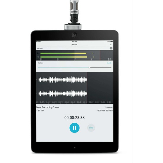 Shure mv88 ios обзор