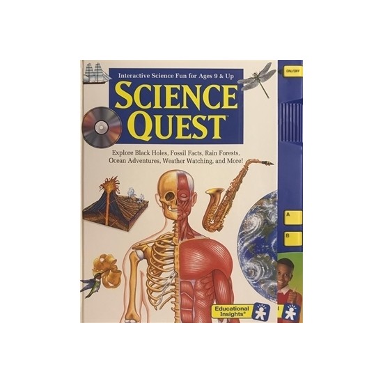 Science Quest Interactive Science Fun for Ages 9 and Up Kitabı