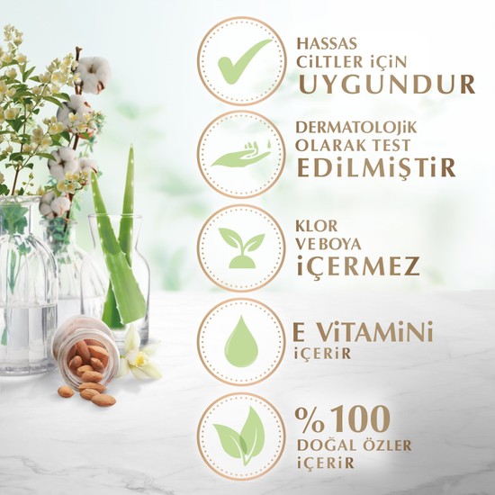 Yumoş Extra Doğal Özler Badem Özü &amp; Kiraz Çiçeği 1200 ml 50 Fiyatı