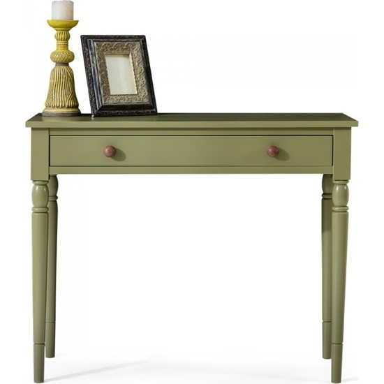 Mobilya Baba 95 Londra Ladin Ceviz Taban Üstü Yeşil Dresuar Fiyatı