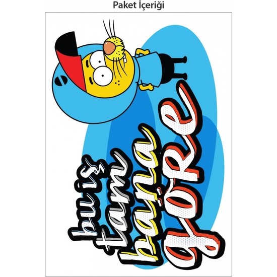 Kral Şakir Duvar Sticker7 Çıkartmaları 50 x 70 cm Fiyatı
