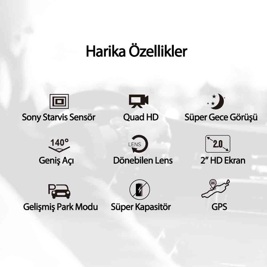 Viofo A119 V3 Gps'li Akıllı Araç Kamerası Fiyatı