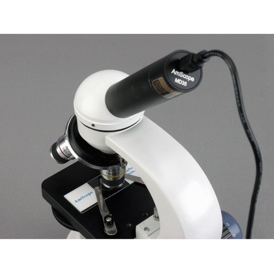 Amscope M158CE Compound Monocular Microscope, WF10X And Fiyatı