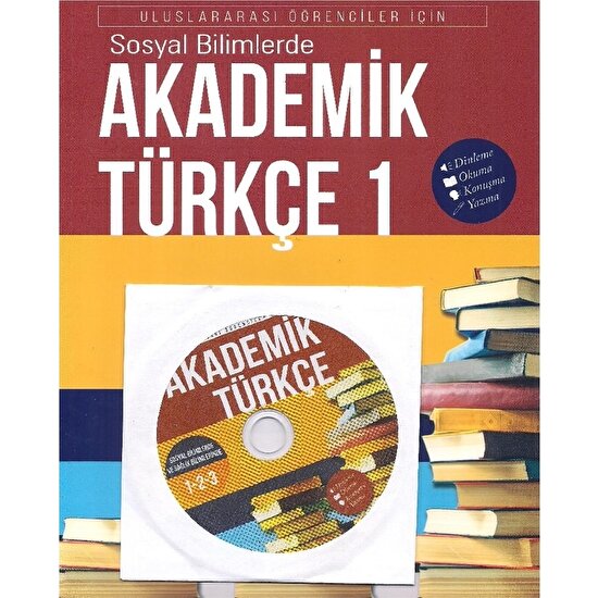 İstanbul Akademik Türkçe 1 - 2 - 3 Set Uluslararası Öğrenciler için Dinleme Okuma Konuşma Yazma CD