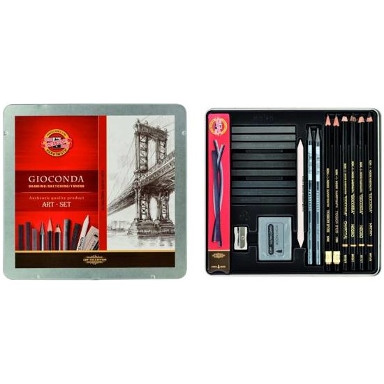 KohI Noor Gioconda Art Set Karakalem Eskiz Çizim Resim Seti Fiyatı