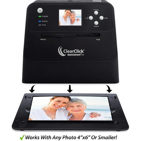 ClearClick 14 MP QuickConvert 2.0 Photo, Slide, and Negative Fiyatı
