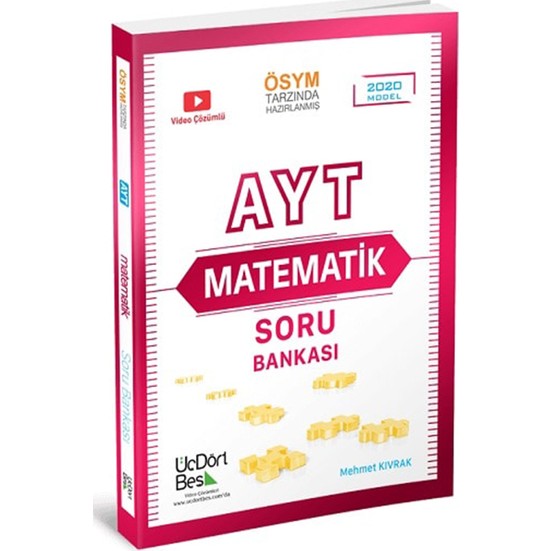 345 Üç Dört Beş AYT Matematik Soru Bankası ile ilgili görsel sonucu