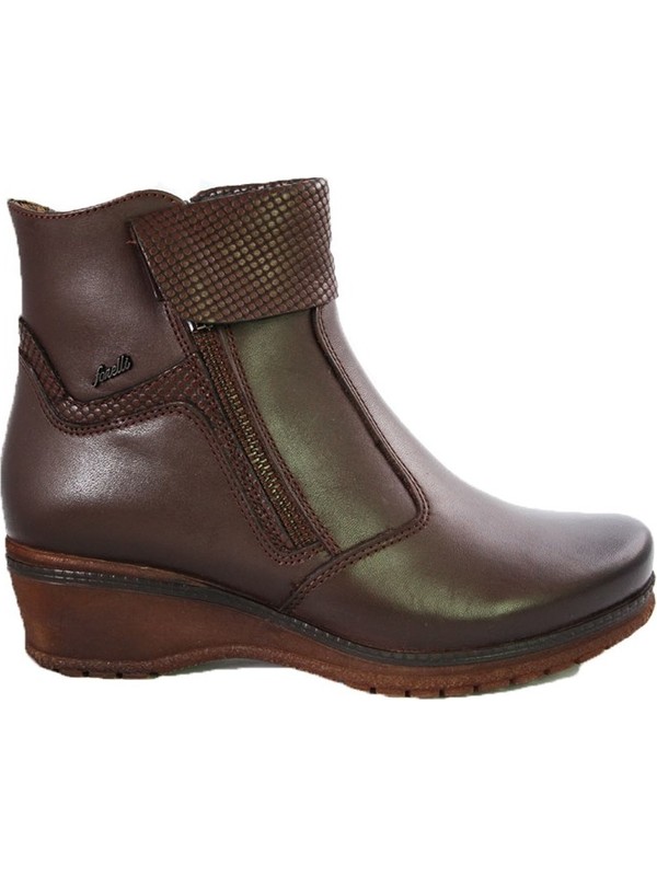 Forelli 25656 Kadın Kahve Deri Comfort Bot Fiyatı