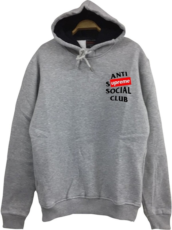 supreme anti social social club hoodie