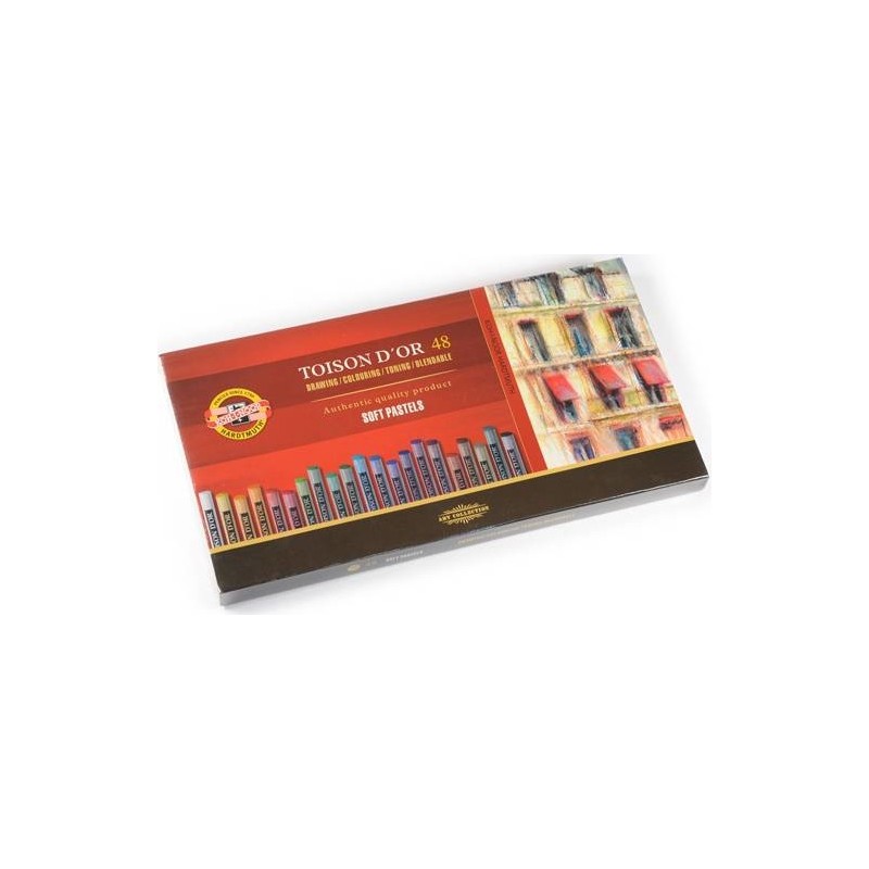 Koh-i-Noor Koh-I Noor Toison D'or Soft Pastel Boya 48 Renk