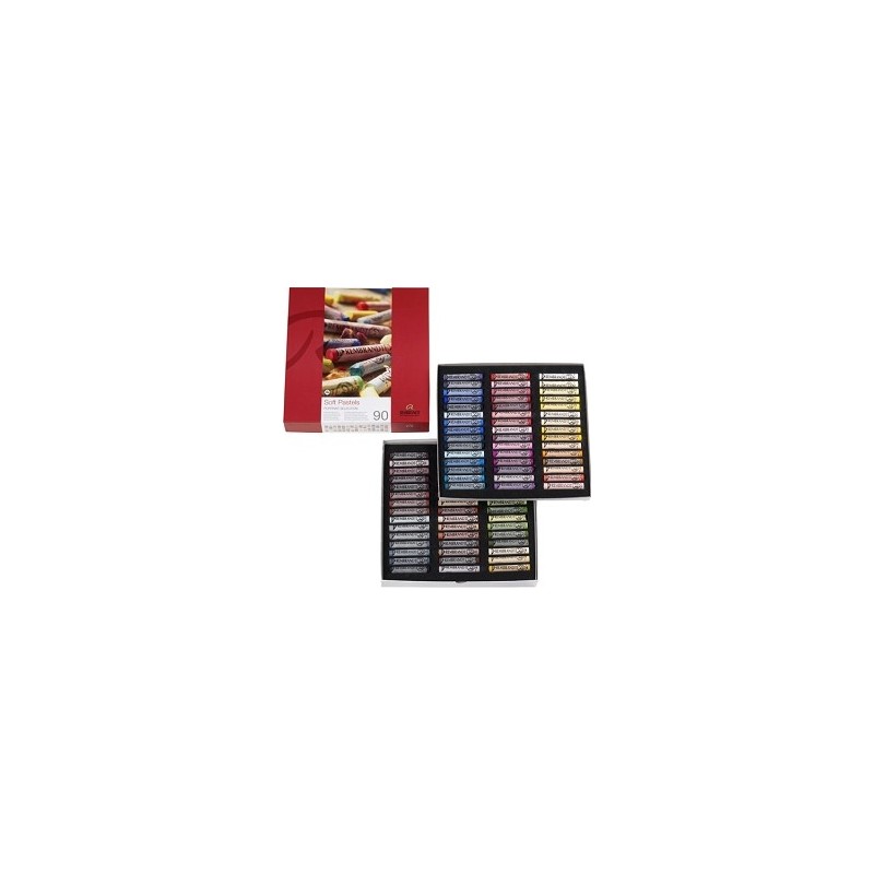 Talens Rembrandt Soft Pastel Boya 90 Renk Tam Boy Portre