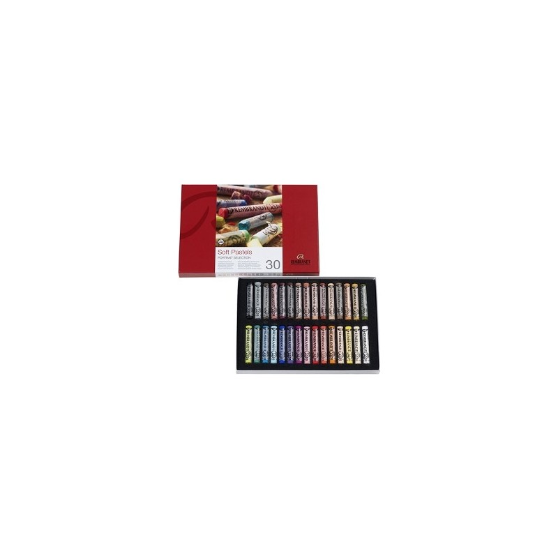 Talens Rembrandt Soft Pastel Boya 30 Renk Tam Boy Portre