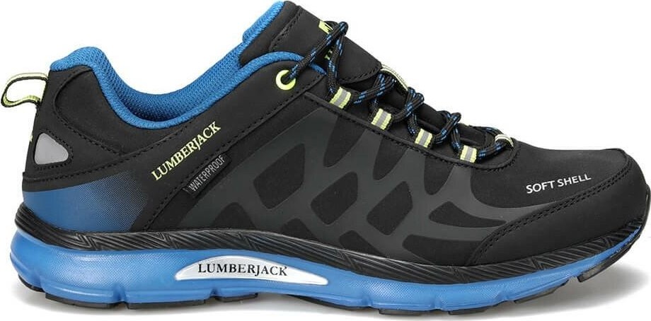 Lumberjack Ursa 9Pr Waterproof (Su Geçirmez) Outdoor Siyah Mavi Spor Ayakkabı görsel 2