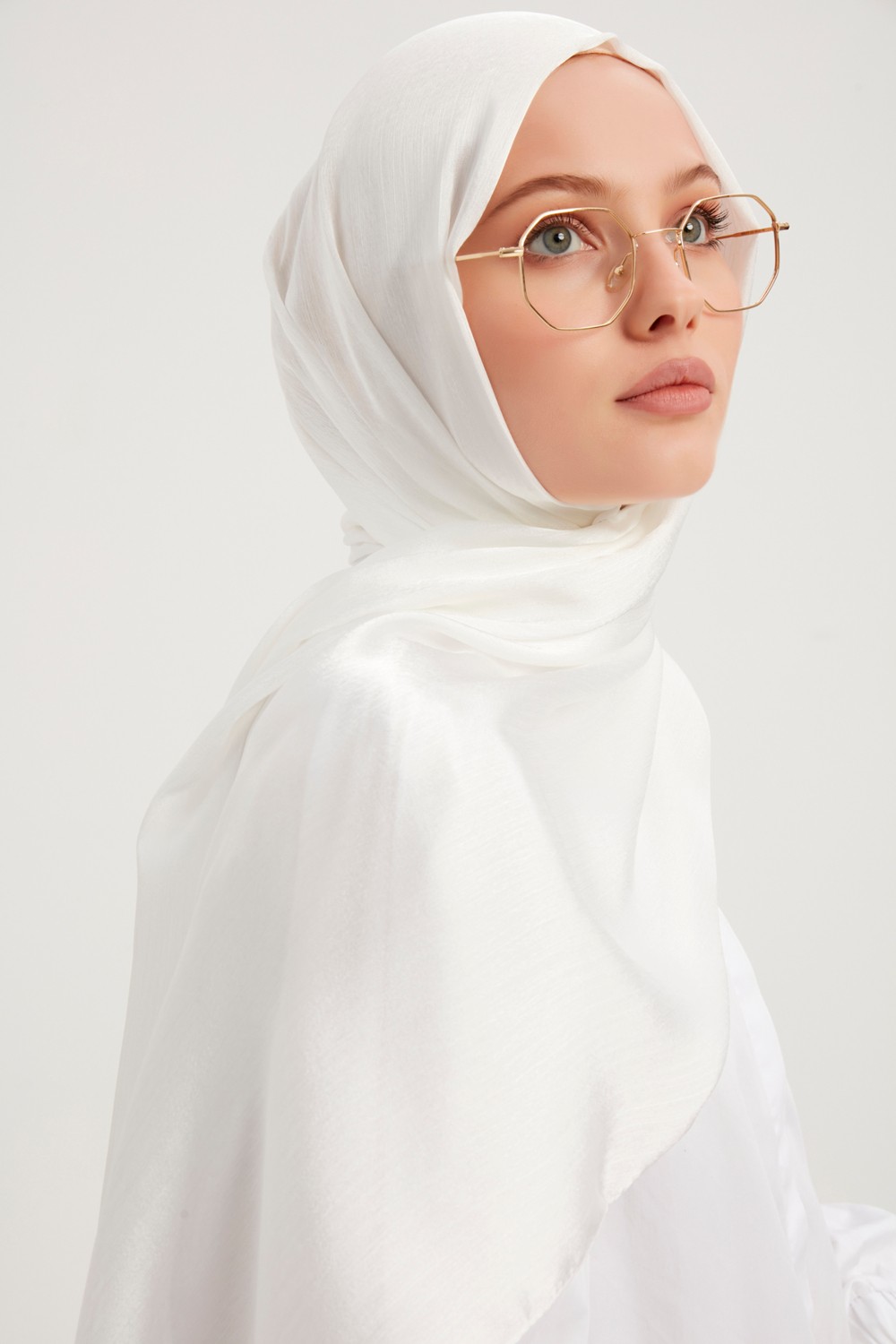 Schaless Janjanlı Krinkıl Abaye Şal 70x190cm - Siyah görsel 2