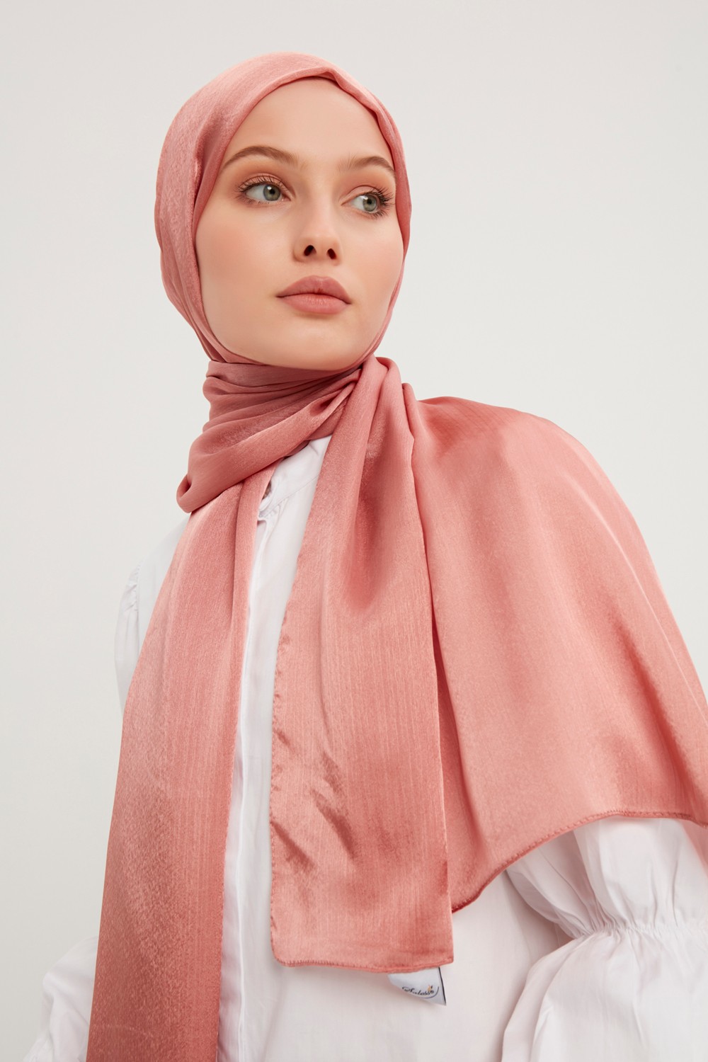 Schaless Janjanlı Krinkıl Abaye Şal 70x190cm - Siyah görsel 7