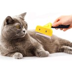 Sildne Kedi + Köpek Tüy Toplayıcı Bakım Tarağı 7 Cm