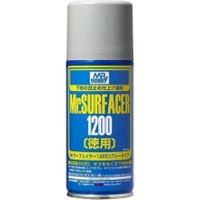 Mr Hobby Gunze B515 170 Ml. Mr.surfacer 1200, Gri, Sprey Astar Maket Boyası