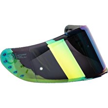 Baosity Yarış Motosiklet Vizörü Full Yüz Lens Mt-V-14 - Renkli (Yurt Dışından)