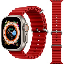 Kny Apple Watch 38 mm Için Krd-75 Renkli Silikon Kayış-Kordon