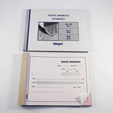 Özkan Tediye Makbuzu 50X2 Nüsha Otokopili G0138 "12 Adet"