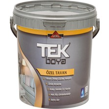 Tek Boya Tavan Boyası Plastik Beyaz 17,5 Kg