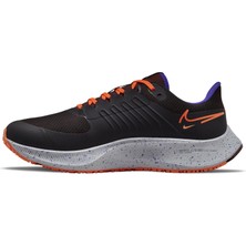 Nike Air Zoom Pegasus 38 Shield Erkek Spor Ayakkabı Siyah-Turuncu DC4073-003 42