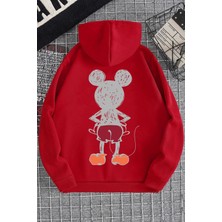 Trendypassion  Mause Sırt Baskılı Sweatshirt