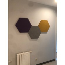 Elit Acoustic Altıgen Dekoratif Akustik Oda Kiti Renkli Ses Emici Hexagon Paneller Elit Acoustic