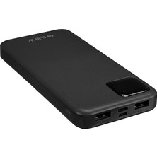 S-Link G104 10000MAH 2*usb+Type-C+Micro Kompakt Tasarım LCD Taşınabilir Pil Şarj Cihazı Powerbank