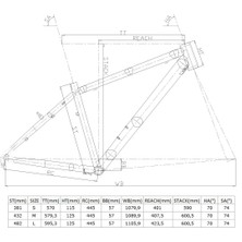 Carraro Force 700 482H 27,5" 21-V Vb Mat Kırmızı-Siyah-Beyaz Dağ Bisikleti