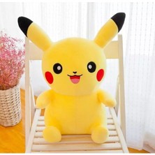 Deniz Sport Ithal Soft Kumaş Pokemon Go Pikachu Figür Peluş Oyuncak Büyük Boy Uyku & Oyun Arkadaşı Pikachu 38 cm