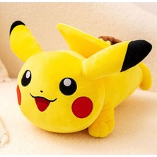 Deniz Sport Ithal Soft Kumaş Pokemon Go Pikachu Figür Peluş Oyuncak Büyük Boy Uyku & Oyun Arkadaşı Pikachu 38 cm