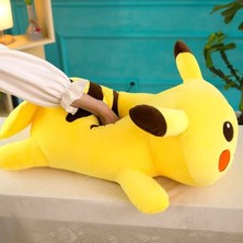 Deniz Sport Ithal Soft Kumaş Pokemon Go Pikachu Figür Peluş Oyuncak Büyük Boy Uyku & Oyun Arkadaşı Pikachu 38 cm