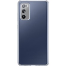Fitcase Samsung Galaxy S20 Fe Kılıf Kamera Korumalı Silikon Şeffaf Arka Kapak