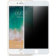 Bufalo iPhone 7 Plus / 8 Plus Hayalet Privacy Gizli Seramik Mat Ekran Koruyucu Beyaz