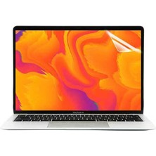 Macbook 13.6' Air 2022 M2 Çip A2681 Uyumlu Ekran Koruyucu Ultra Ince Esnek Kırılmaz Cam Tam Uyumlu