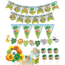 Safari Doğum Günü Süsleri