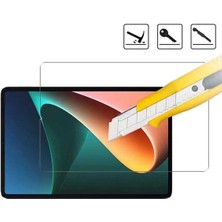 TEKNETSTORE Xiaomi Redmi Pad 4gb / 6gb 128GB 10.6" Nano Kırılmaz Ekran Koruyucu Kırılmaz Şeffaf Cam Koruyucu