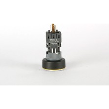 Weiller Ø16 mm - Ø22 mm Sarı Yuvarlak Ledli Kalıcı Buton 24VAC/DC 1no+1nc