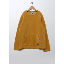 U.S. Polo Assn.  Düz Erkek Çocuk Sarı Sweatshirt Demhu