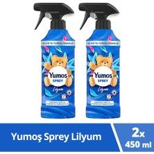 Yumoş Sprey Yıkaması Zor Eşyalar İçin Lilyum 2 x 450 ml