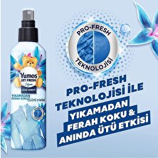 Yumoş Jet Fresh Giysi Spreyi Lilyum 200 ml 2 Adet+ Orkide 200 ml 2 Adet