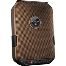 Vaultek Lifepod 2.0  Biometric Seyahat Humidoru Antik Brass (LH20B-AB)