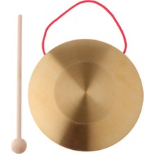 Homyl 18 cm. El Gong Geleneksel Çin Metal Gong Zil (Yurt Dışından)