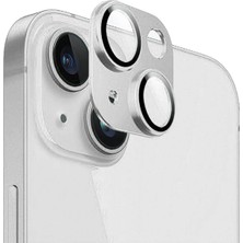 Microcase iPhone 14 - iPhone 14 Plus Kamera Camı Lens Koruyucu Halka Set - AL3130